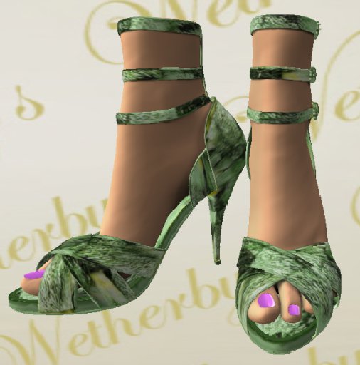 #472 Wetherby's Soledad  - Shoes No. 24 - Green