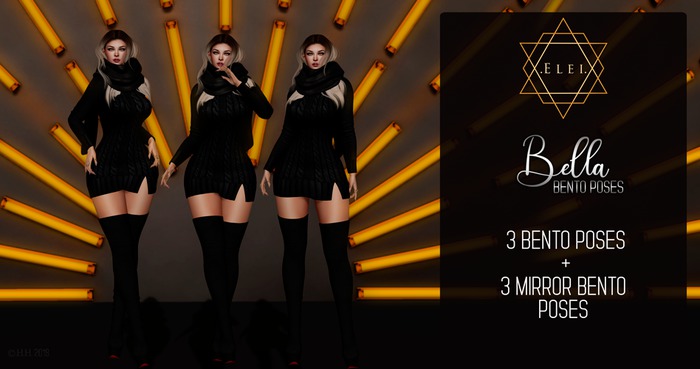 .E l e i. - Bella (Bento Poses)