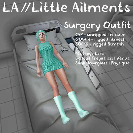 Little Ailments // Surgery Outfit / Green