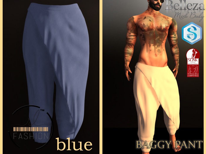 Baggy Pant Blue