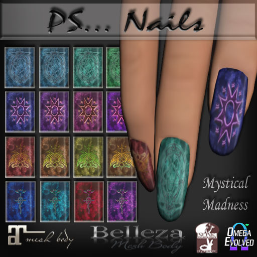 PS...Nails Mystical Madness HUDS(add me)