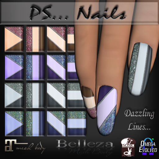 PS...Nails Dazzling Lines HUDS(add me)