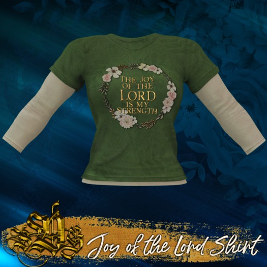 *SDG* Joy of the Lord - Shirt - Green