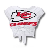 ::PINK ICING:: Kansas City Chiefs  Crop Tee