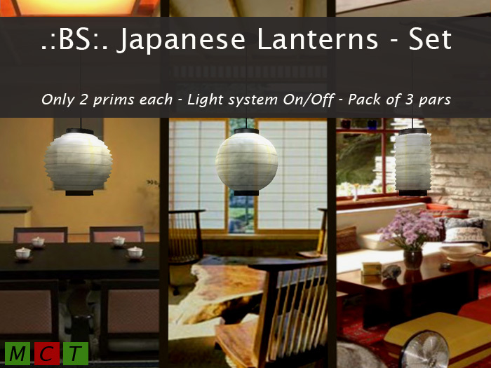 .:BS:. Japanese Lanterns - Set