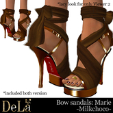 =DeLa*= Sandal "Marie" Milkchoco