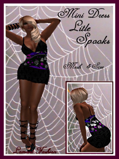 DEMO Mini Dress Litle Spooks