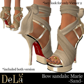 =DeLa*= Sandal "Marie" Sand