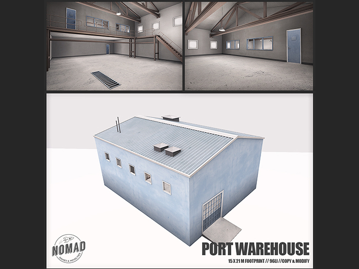 NOMAD // Port Warehouse // Blue