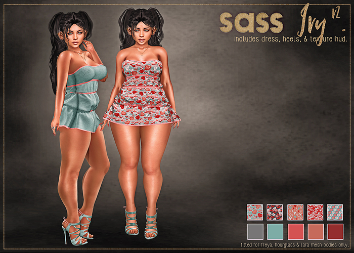 sass [ivy v2] freya hourglass lara