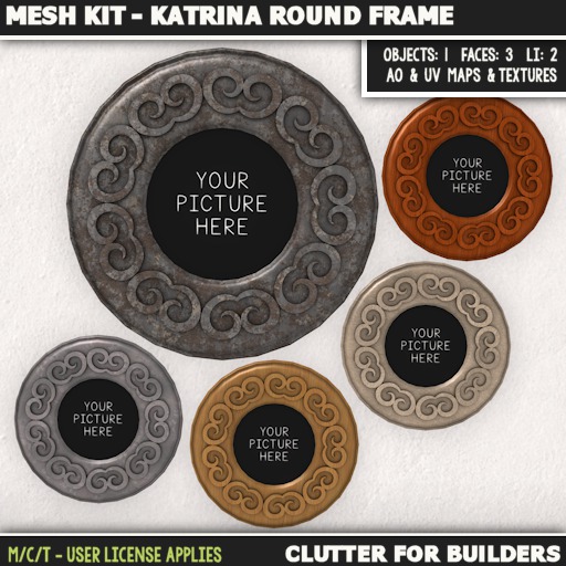 Clutter - Mesh Kit - Katrina Round Frame