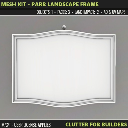 Clutter - Mesh Kit - Parr Landscape Frame