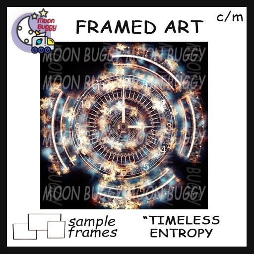 *MB* "TIMELESS ENTROPY" ART PICTURE copy/mod (boxed)