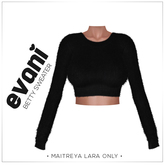 evani. - Betty sweater / black /