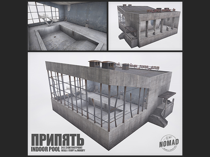 NOMAD // PRIPYAT INDOOR POOL