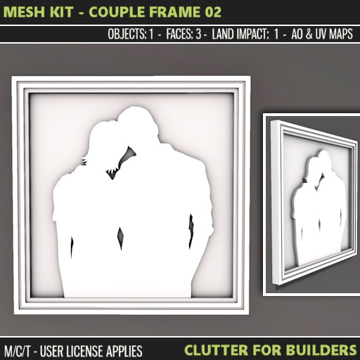 Clutter - Mesh Kit - Couple Frame 02