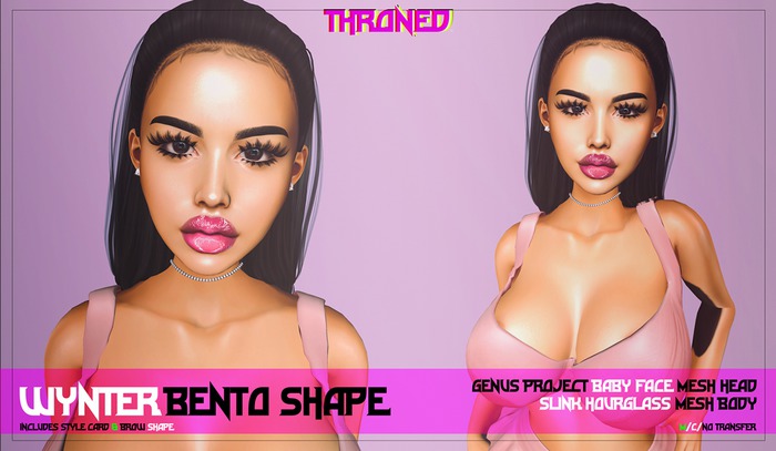 [THRONED]  Wynter BENTO Shape (Genus; Baby Face//Slink Hourglass)