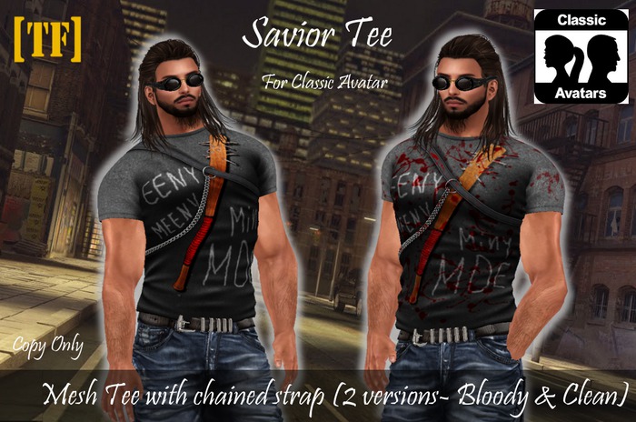 Second Life Marketplace - SAVIOR - CLASSIC [TF] - [Wear to Unpack]