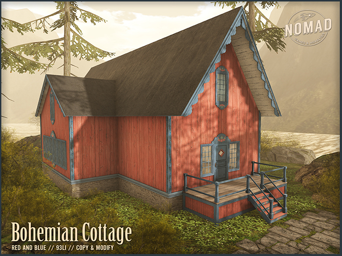 NOMAD // BOHEMIAN COTTAGE // RED