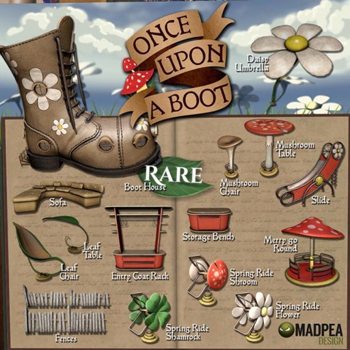 MadPea Once Upon a Boot - Boot House (t) RARE
