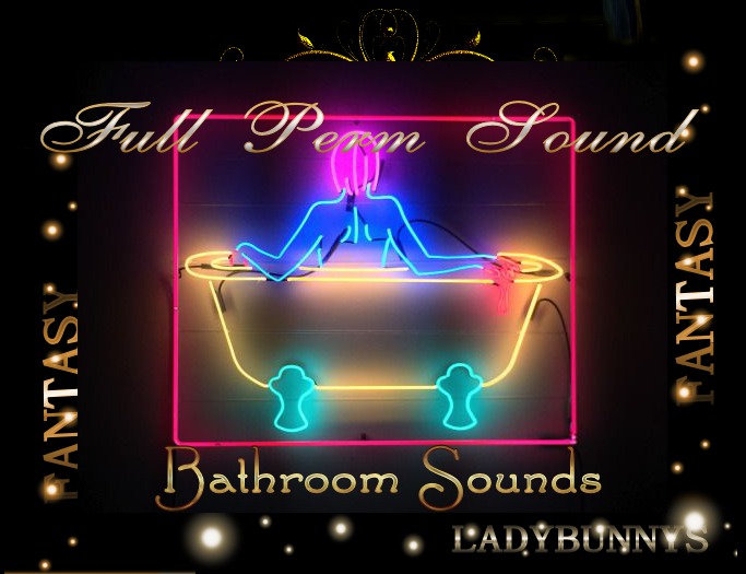 Bunny's Sounds-Bathroom Sound Clips {Full perm Sounds}  shower, aerosol can, bathroom fan, blow dryer, washing hands,
