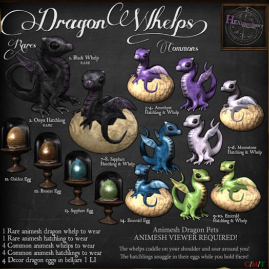 13. *HEXtraordinary* Sapphire Dragon Egg Bell Jar