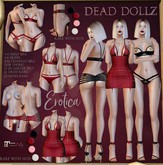 19. Dead Dollz - Erotica Garter Belt - White