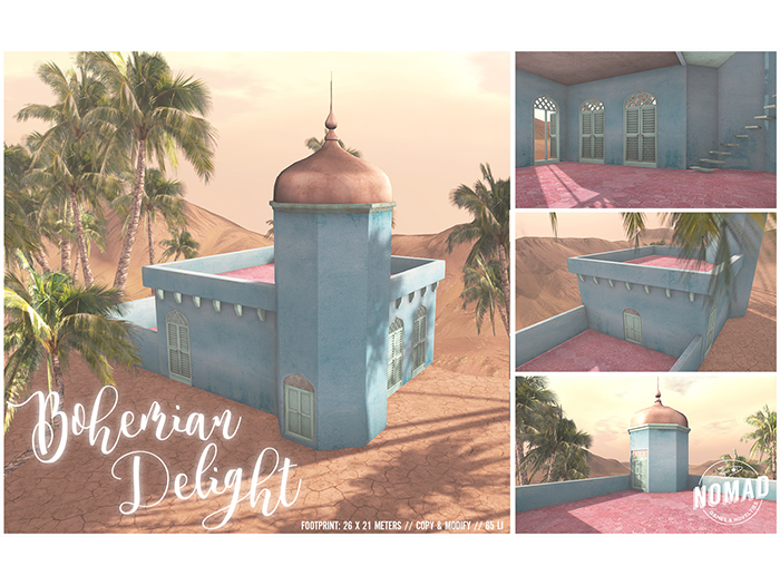 NOMAD // BLUE BOHEMIAN DELIGHT