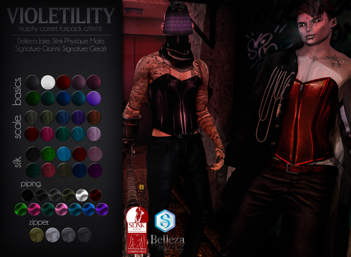 Violetility - Murphy Corset [FATPACK]