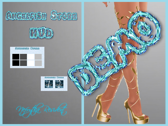 AngelFish Muska Shoes Boots with HUD DEMO