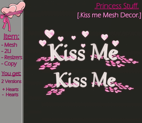 .Princess Stuff. [Kiss Decor] White & Flowers! [Boxed]