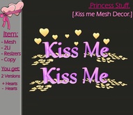 .Princess Stuff. [Kiss Decor] Softpurple & Pastel Yellow! [Boxed