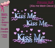 .Princess Stuff. [Kiss Decor] Blue & Lilac! [Boxed]