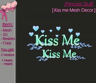 .Princess Stuff. [Kiss Decor] Pastel Ombre Blue & Green![Boxed]
