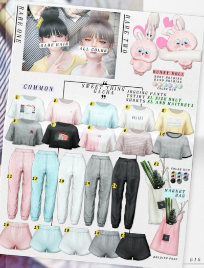 AMITOMO /  Sweet Thing GACHA / XS - 5