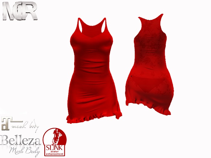 __MoR Store-- Sasha Dress Red