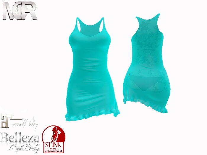 __MoR Store-- Sasha Dress Turquoise
