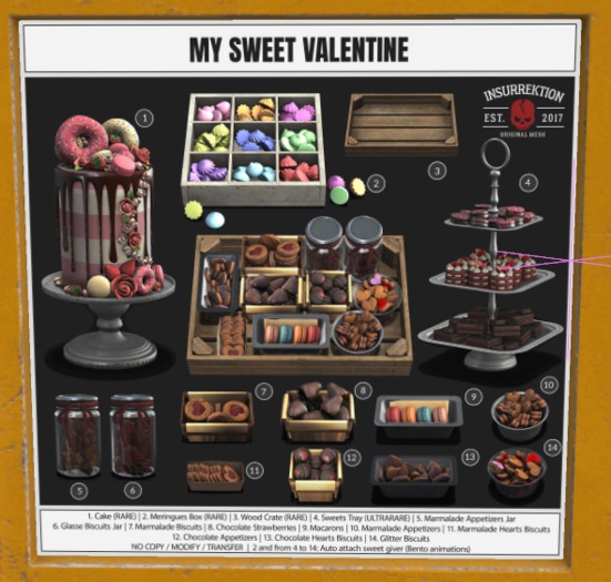 [IK] My Sweet Valentine - 01. Cake - RARE