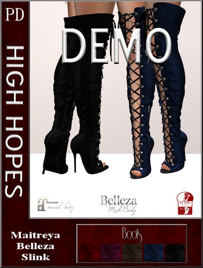PD ~ DEMO - High Hopes Boots