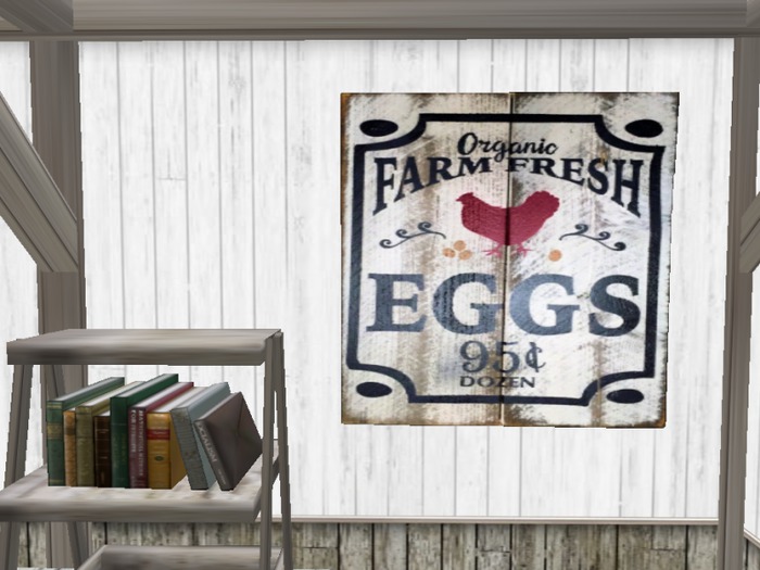 Sign Up Art -  Fresh Eggs Sign