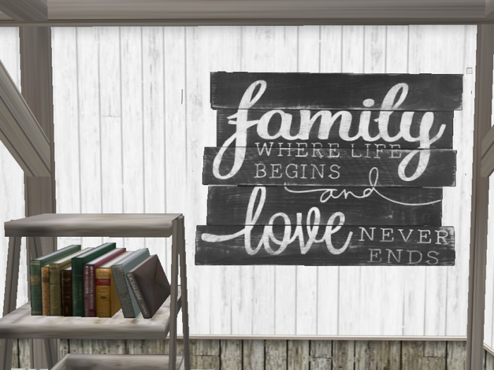 Sign Up Art -  Family Love Sign