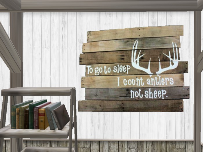 Sign Up Art = Count Antlers Sign