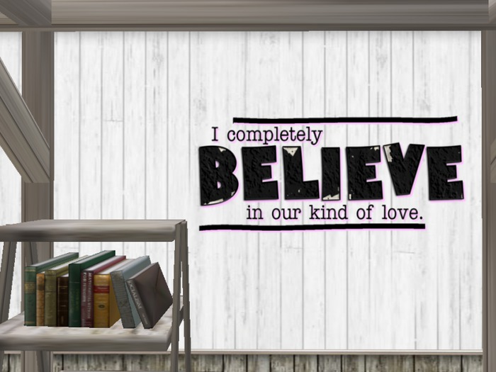 Sign Up Art - Believe In Love