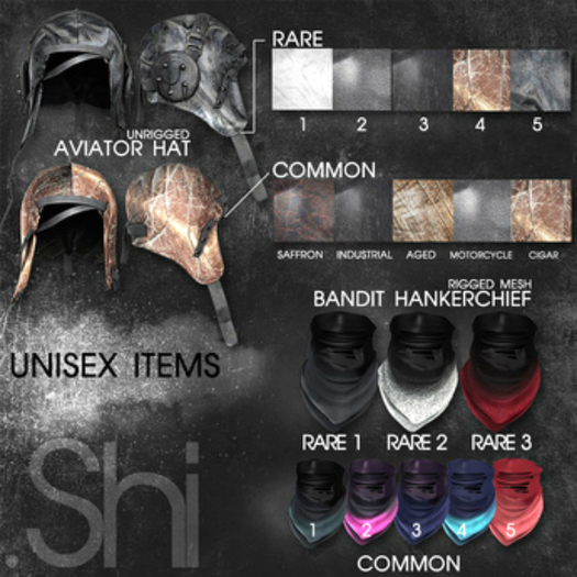 .Shi : Bandit Hankerchief 2 [UNISEX] RARE