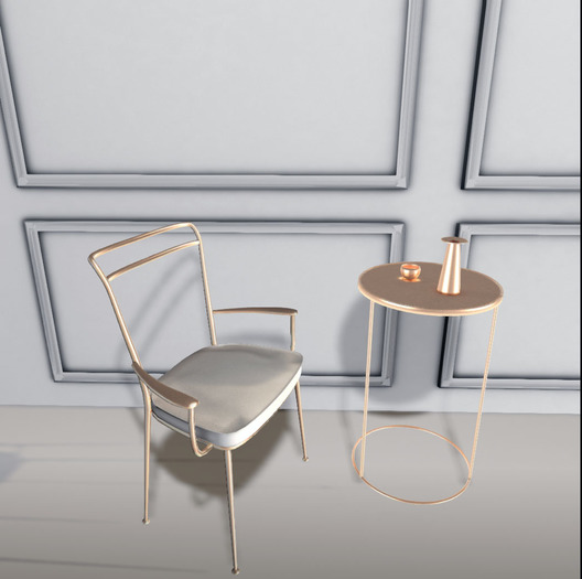 MINIMAL - Chair *Gold* 2