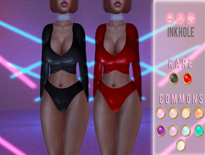 .Inkhole. Plastic Set / Black RARE