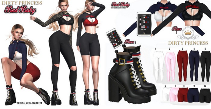 DIRTY PRINCESS-  Bad Baby Princess 2 COMMON