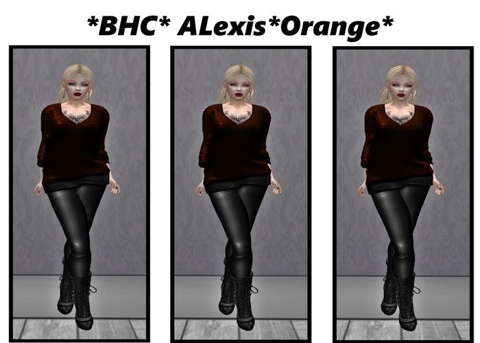 *BHC* ALexis*Burnt Orange*