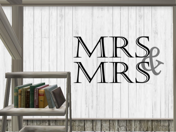Sign Up Art -  Mrs & Mrs