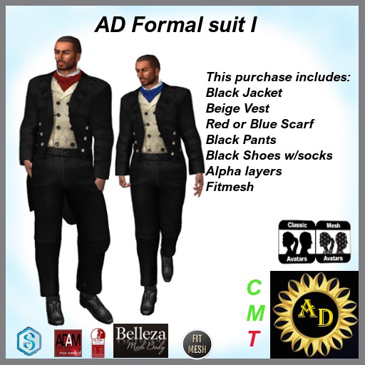 AD Formal suit I